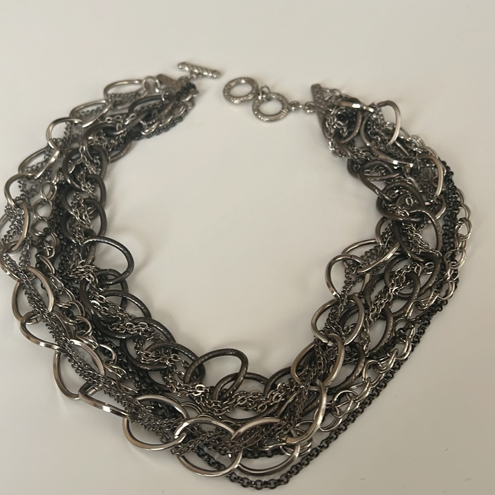 Fashion multi chain necklace